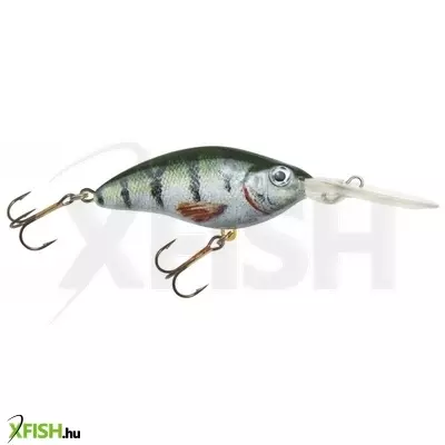 mistrall crank floater zöld ezüst csíkos wobbler 70mm 15gr