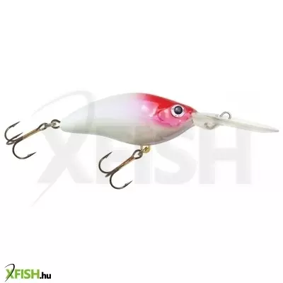 Mistrall Crank Floater Fehér Pöttyös Wobbler 70mm 15Gr