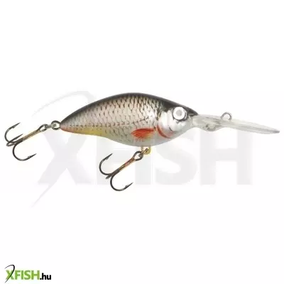 Mistrall Crank Floater Fekete Ezüst Wobbler 70mm 15Gr