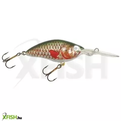 Mistrall Crank Floater Zöld Sárga Piros Wobbler 70mm 15Gr