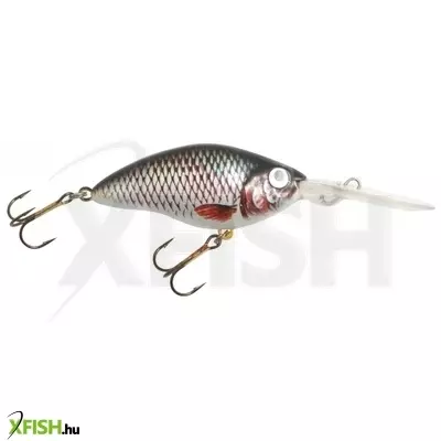 Mistrall Crank Floater Ezüst Halas Mintás Wobbler 70mm 15Gr