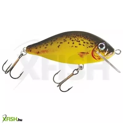 Mistrall Crucian Floater Barna Sárga Mintás Wobbler 50mm 6Gr