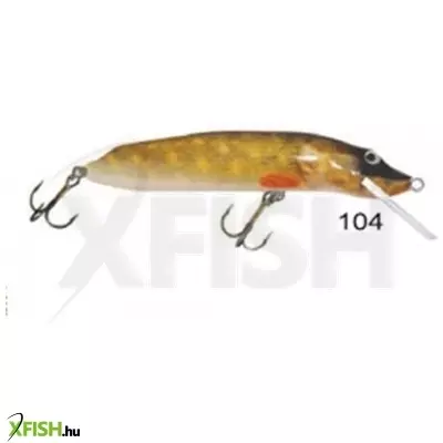 Mistrall Pike Floater Barna Pöttyös Csuka Wobbler 140mm 21Gr