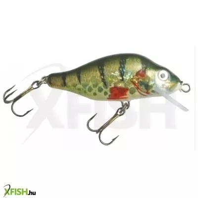 Mistrall Perch Floater Zöld Csíkos Wobbler 50mm 6Gr