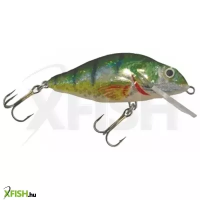 Mistrall Perch Floater Zöld Sügér Mintás Wobbler 130mm 68Gr