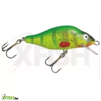 mistrall perch floater zöld citromsárga csíkos wobbler 130mm 68gr