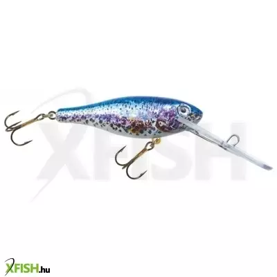 Mistrall Shad Diver Kék Ezüst Mintás Wobbler 80mm 12Gr