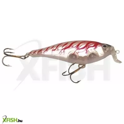 Mistrall Shad Z Floater Ezüst Piros Mintás Wobbler 80mm 11Gr