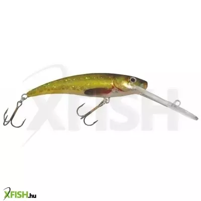 mistrall slim super deep diver wobbler fekete arany 90mm 12g 1db/csomag