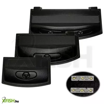 wiwal akvárium tető íves 60x30cm - 6,5w led beépített világítással