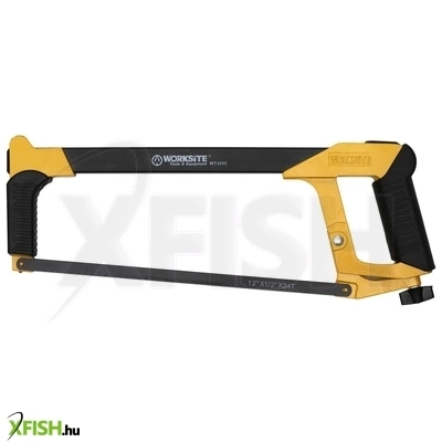 Worksite wt3060 keretes fémfűrész, 300mm hosszú vágóél, kényelmes gumi markolat