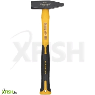 Worksite wt3149 kalapács, 500g, 370mm hosszú, üvegszálas gumírozott nyél