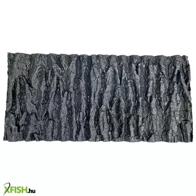 Plastiko dekor 3d akvárium háttér fakéreg - 100x50cm (fekete)