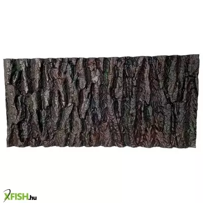 Plastiko dekor 3d akvárium háttér fakéreg - 100x50cm (barna)