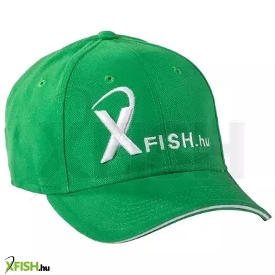 Xfish Classic horgász sapka zöld-fehér