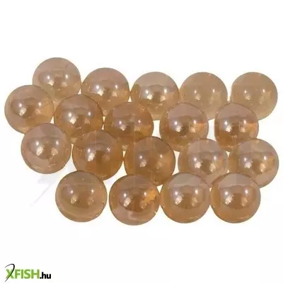 Natural color üveggolyó akvárium dekoráció 300g 25mm - borostyán