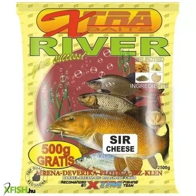 Xtra Baits-River Cheese (Sajtos-2,5Kg) Etetőanyag