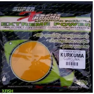 Xtra Baits Super X Aroma Powder Kurkuma (Kurkuma Fűszer) Poraroma