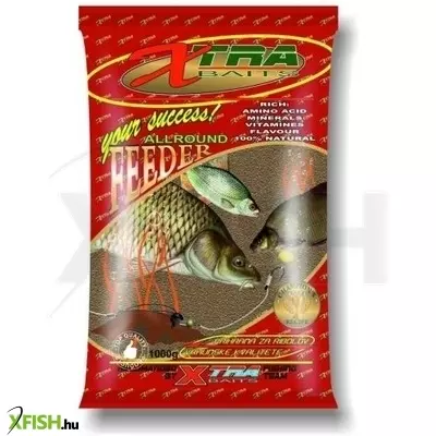 Xtra Baits-Feeder Strawberry Fish (Eper-Hal) Etetőanyag 1Kg