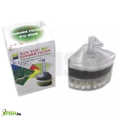 xin you akváriumi sarokszűrő bio-szűrőanyaggal xy-2008