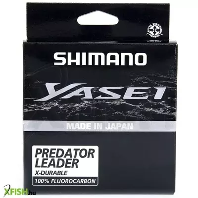Shimano Line Yasei Fluoro Leader Rablóhalas Előke Szürke 50m 0,30mm 7,17Kg