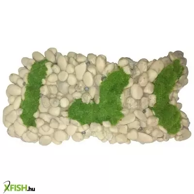 Yusee poppy pet műmohás kavicshalom akvárium dekoráció - ym-201993 (27x14x7cm)