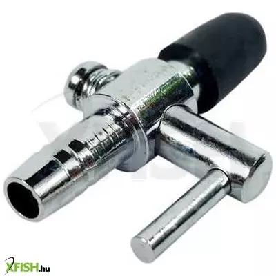 Happet csapos fém levegőcső toldó akvárium levegőztetéshez (4/6mm)