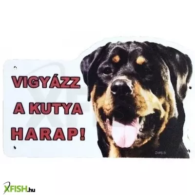 Zams kutya harap tábla formázott (többféle)