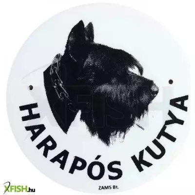 zams kutya harap tábla kerek müany (többféle)