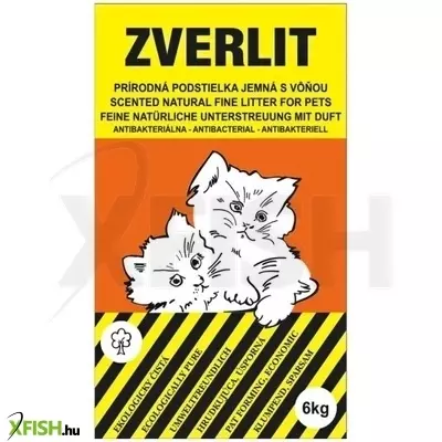 Zverlit macskaalom bentonit illatos 1-2 mm narancs 6kg
