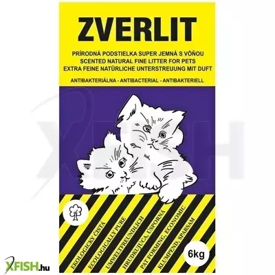 Zverlit macskaalom bentonit illatos 0-1mm lila 6kg
