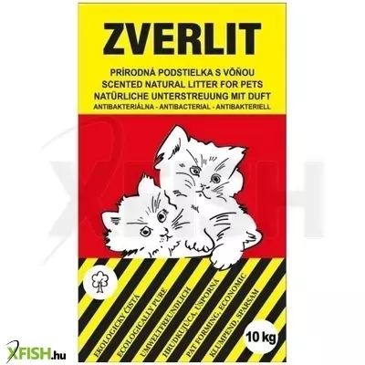 Zverlit macskaalom bentonit illatos 3-4 mm piros 10kg
