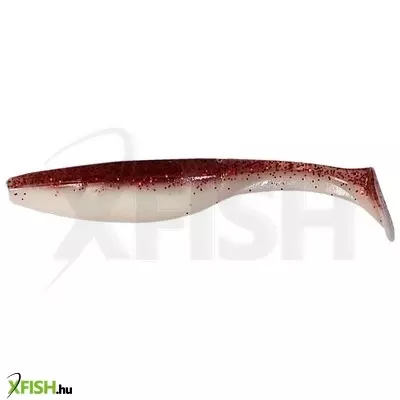 Zfish Fat Belly Shad Gumihal Bordó Fehér 10cm 4db/csomag