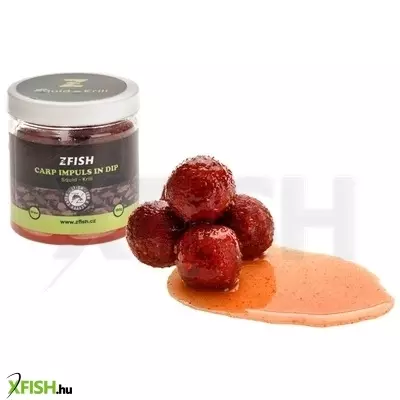 Zfish Carp Impuls Dípelt Horog Bojli Tintahal Rák 150Gr 20mm