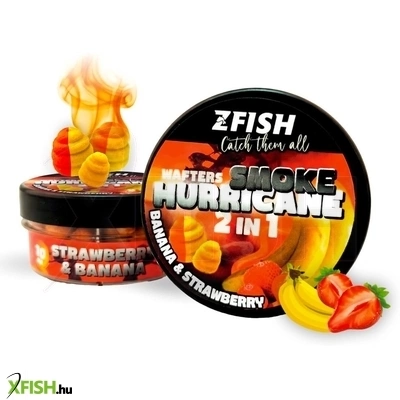 ZFish Smoke Hurricane Wafters Method Csali Eper Banán 8-10mm 30g