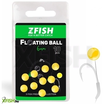 ZFish Soft Floating Ball Lebegő Golyó 10mm 10db/csomag