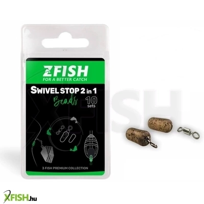 ZFish Swivel Stop Beads Forgó Ütközővel 10db/csomag
