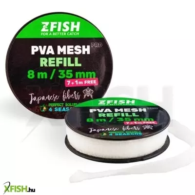 Zfish Pva Pro Refill Pva Háló Utántöltő 8m 35mm