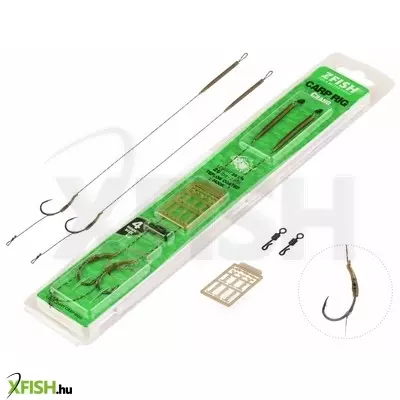 Zfish Crang Carp Rig Előkötött Pontyozó Szerelék 2-es 2db/csomag
