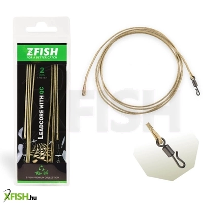 Zfish Leadcore Qc Ólommagos Előke 100cm 2db/csomag