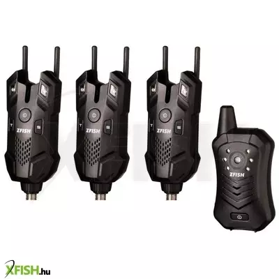 Zfish Bite Alarm Set Merkur Segédvillás Elektromos kapásjelző 3+1