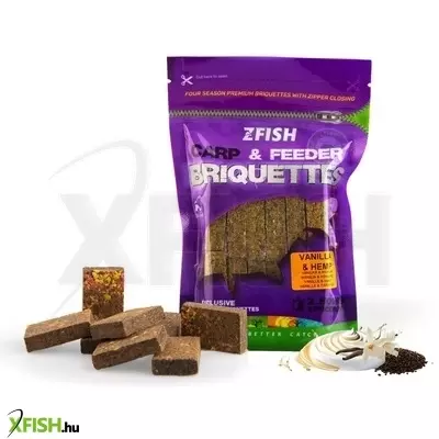 Zfish Feeding Etető Brikett Vanília Kender 45x30x12mm 220g