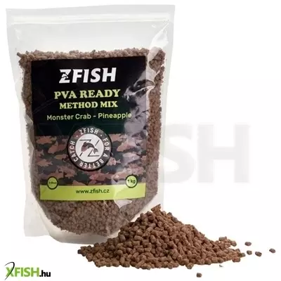 Zfish Pva Ready Method Feeder Pellet Óriás Rák Ananász 1Kg