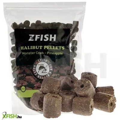 Zfish Halibut Pellet Óriás Rák Ananász 20mm 1Kg