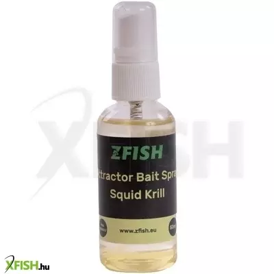 Zfish Attractor Bait Aroma Spray Squid Krill Tintahal Rák 50 ml