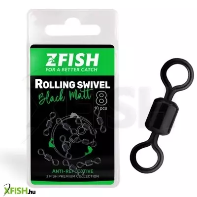 Zfish Rolling Swivel Hengeres Forgó 8-as 28Kg 10db/csomag