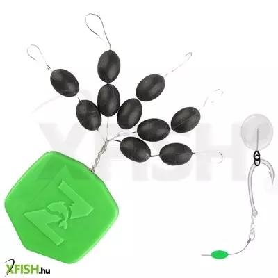 Zfish Tungsten Oval Beads Ovális Gyöngy 4mm 10db/csomag