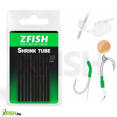 Zfish Shrink Tube Black Zsugorcső 3.0mm 10db/csomag