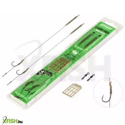 zfish wide gape carp rig előkötött pontyozó szerelék 2-es 2db/csomag