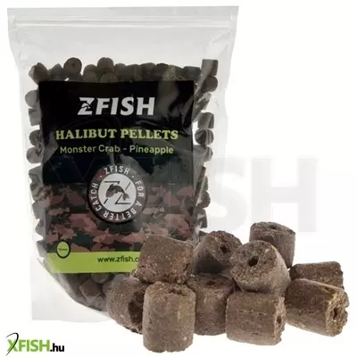 Zfish Halibut Pellet Óriás Rák Ananász 10mm 1Kg